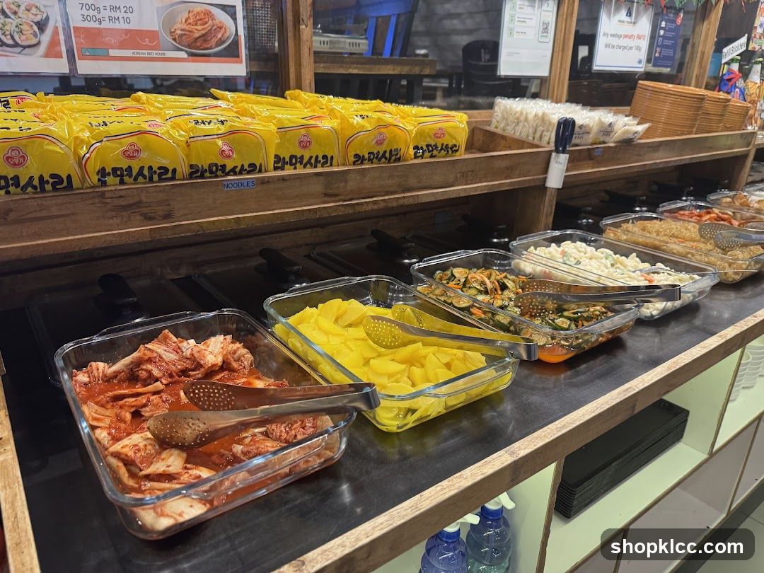 Buffet Food Display