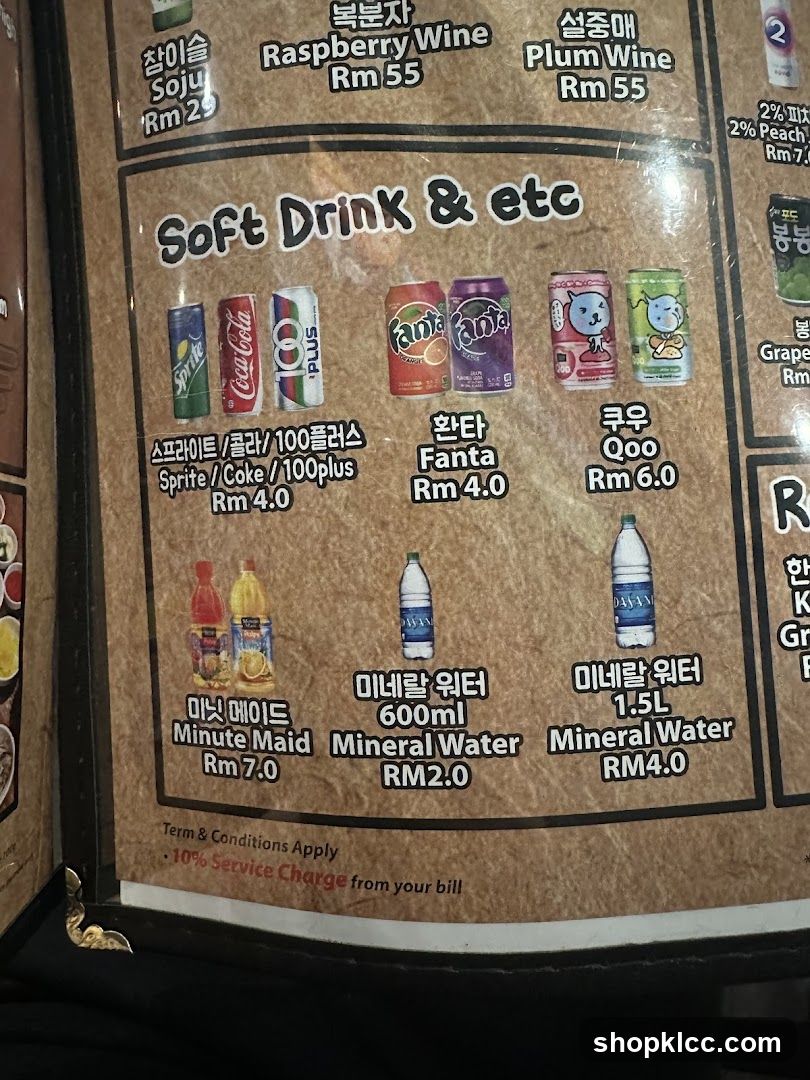 Soft Drink & etc