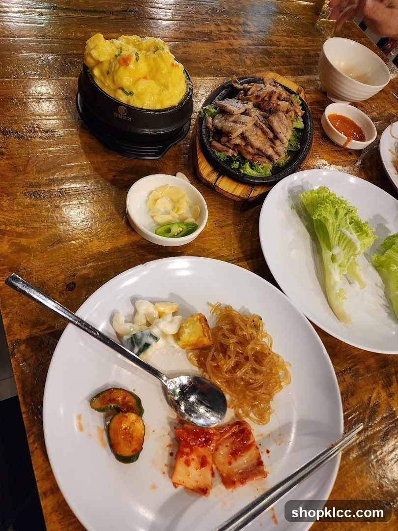 Korean Food Platter