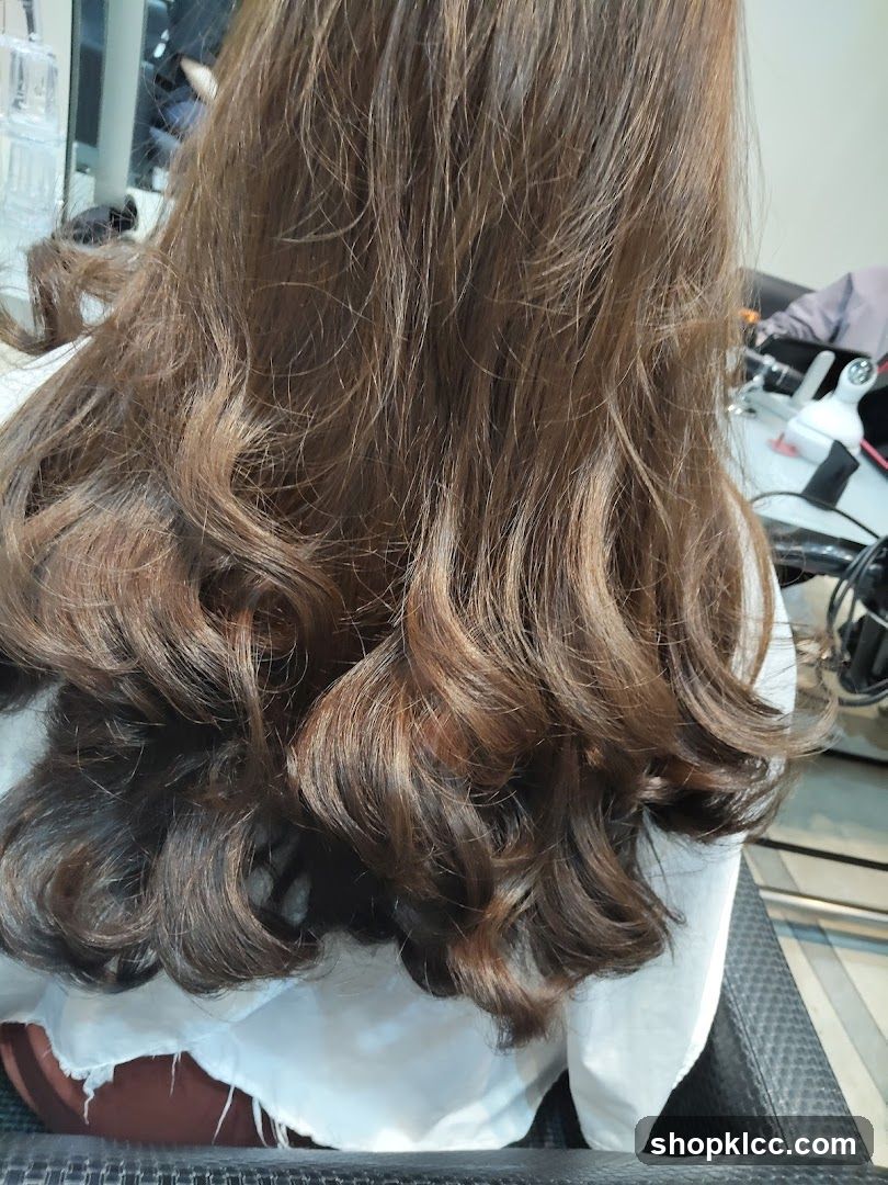 Wavy Brown Hair