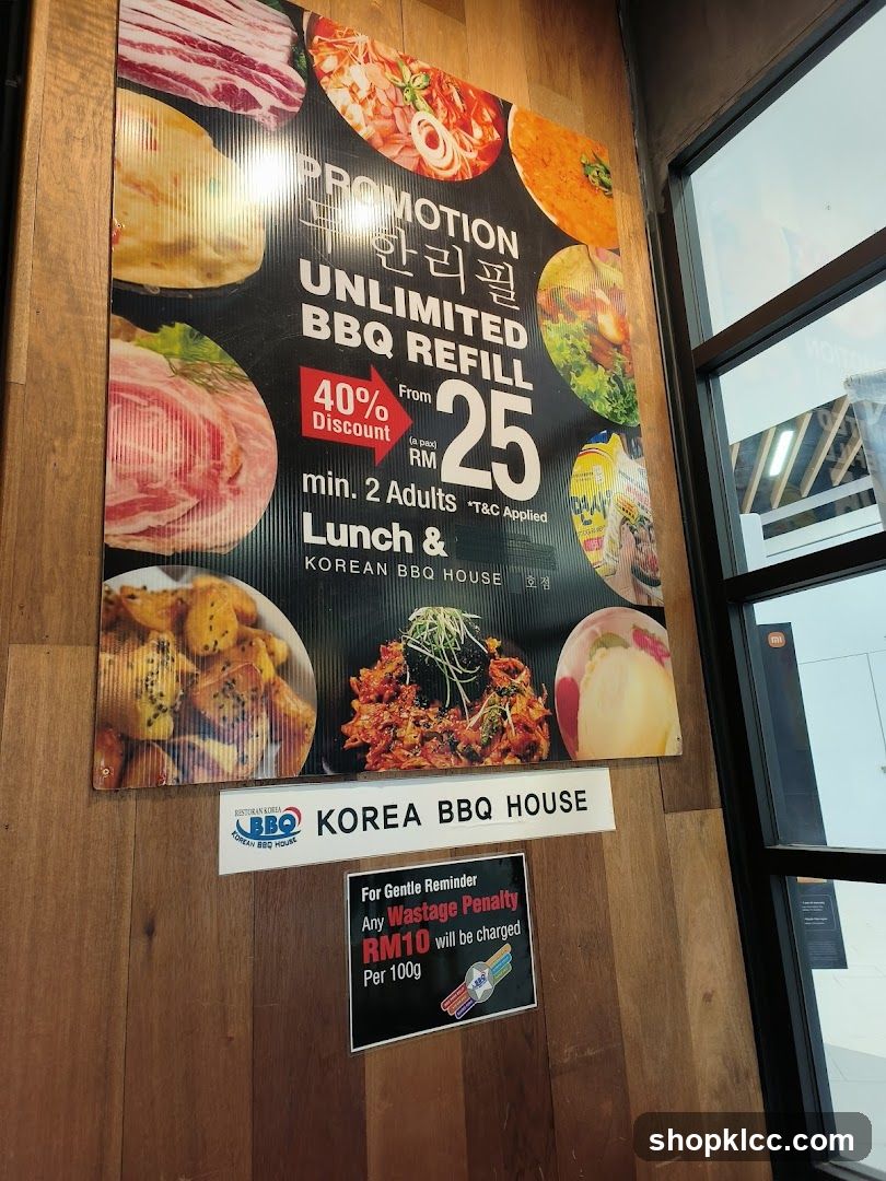 Korea BBQ House Promotion
