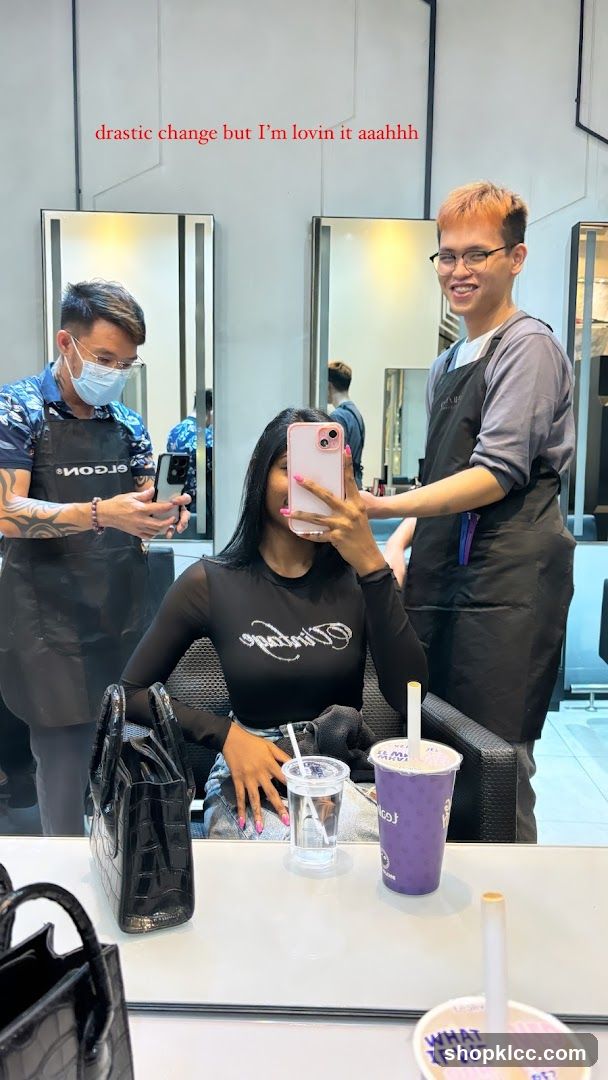 Hair Salon Selfie