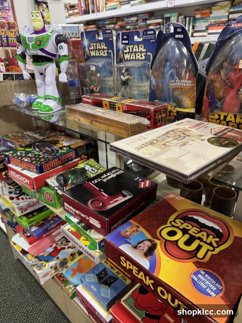 Toys and Games Display