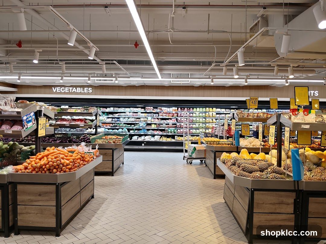 Supermarket Produce Aisle