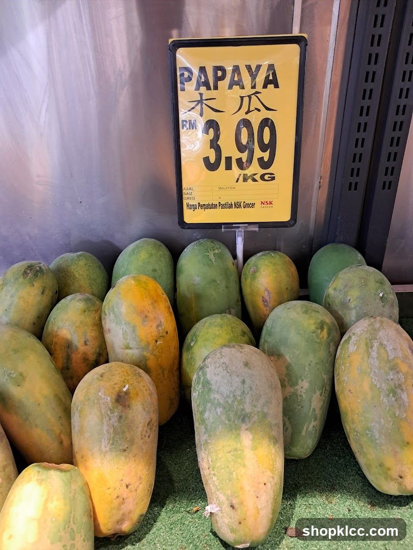 Papayas for Sale