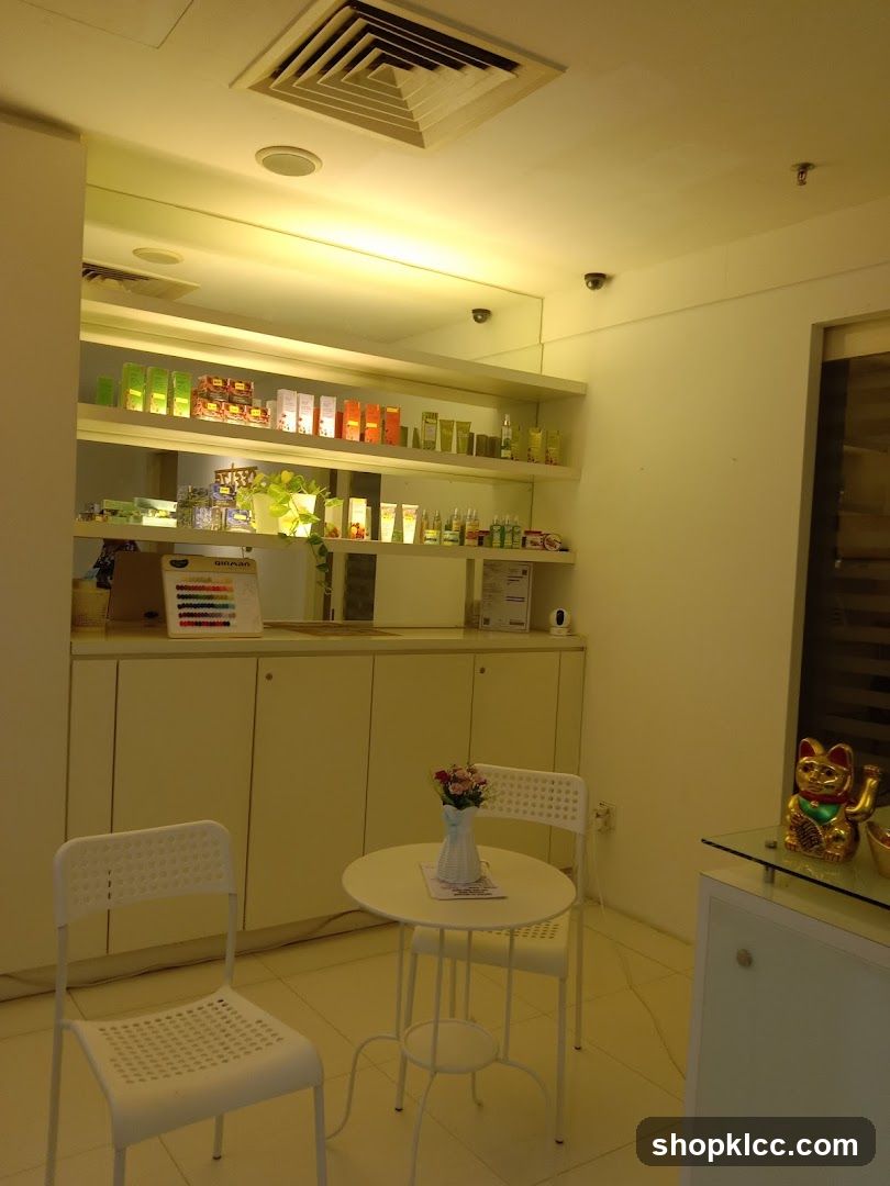 Interior of a spa or salon