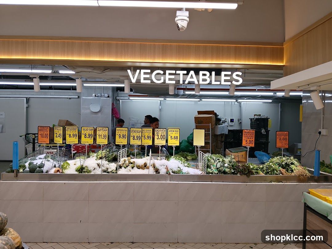 Vegetable Display