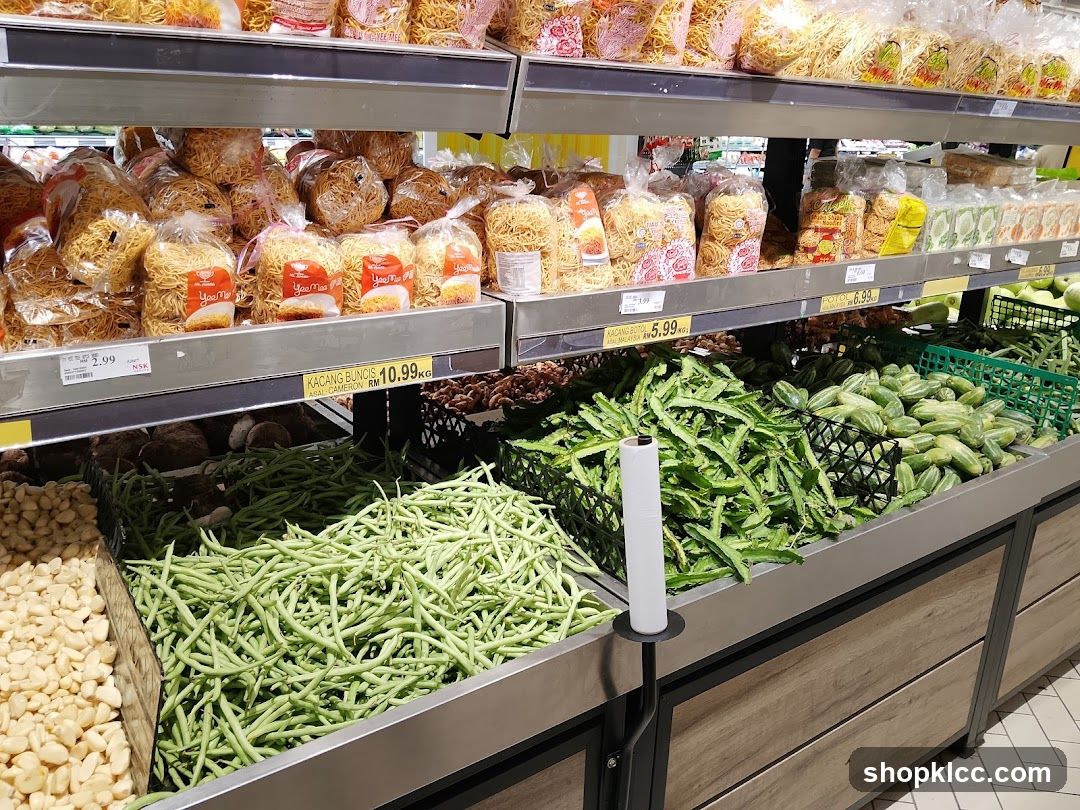 Supermarket Produce Aisle