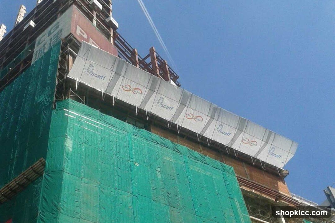 Construction Site Scaffolding