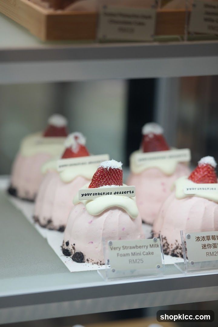 Strawberry Mini Cakes