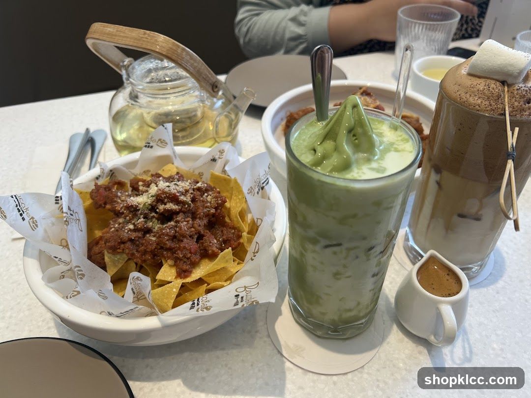 Nachos and Drinks