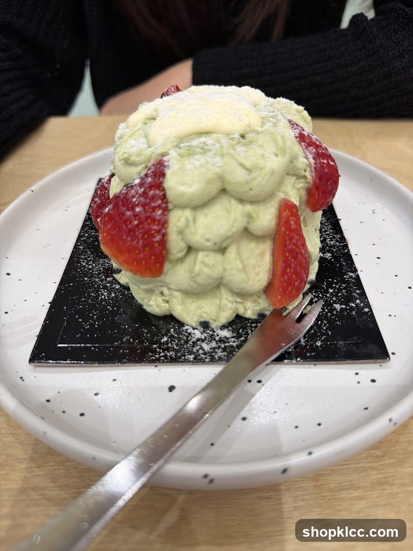 Dessert with Strawberries