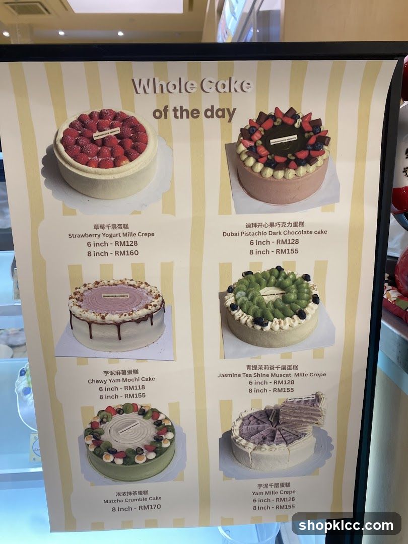 Whole Cake of the day