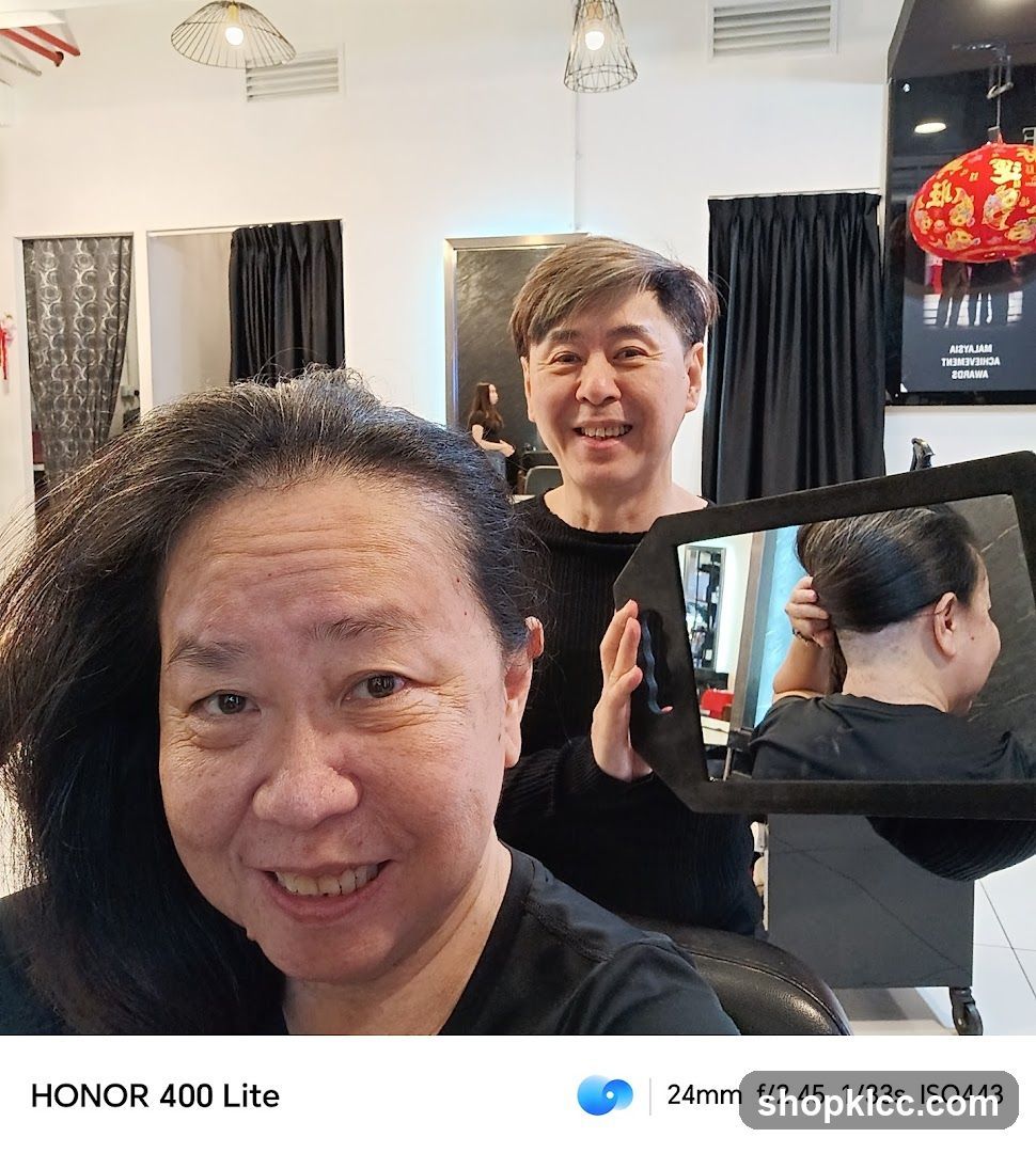 Hair Salon Selfie