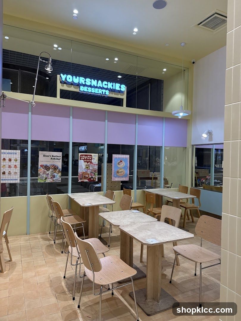 Dessert Shop Interior