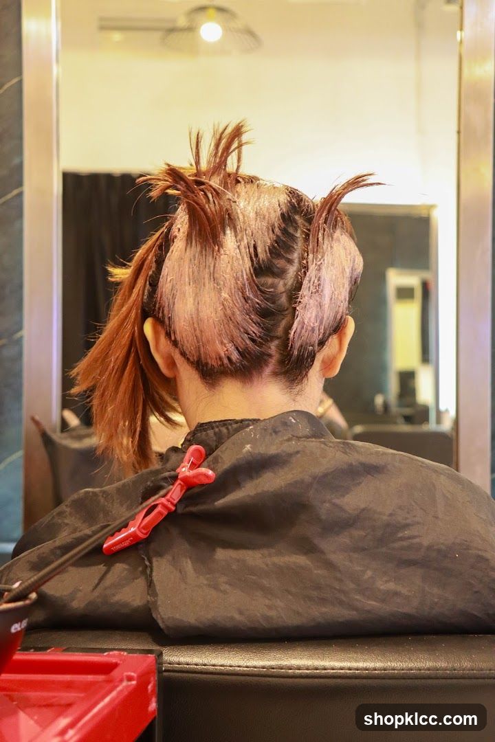 Hair Dyeing Process