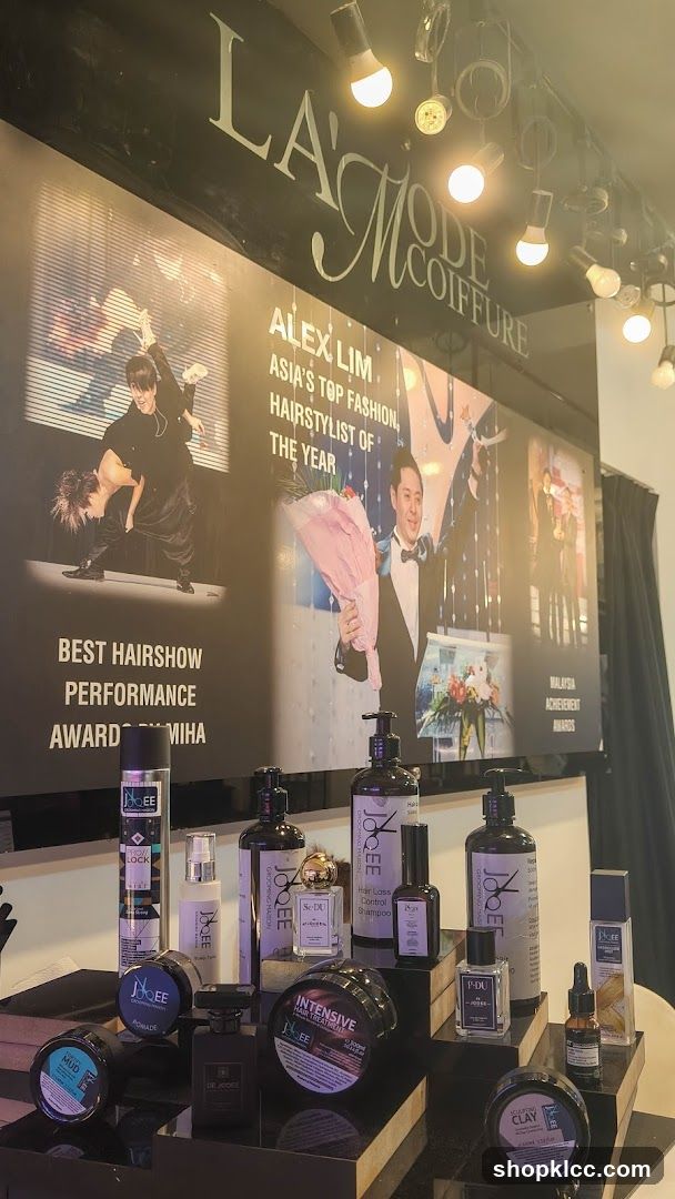 Hair Products Display