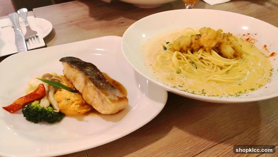 Salmon and Pasta