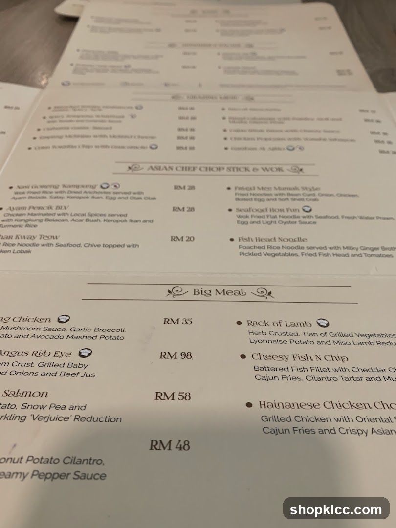Asian Chef Chop Stick & Wok / Big Meal