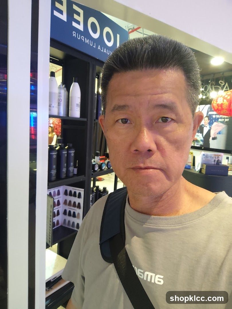 Man in Salon