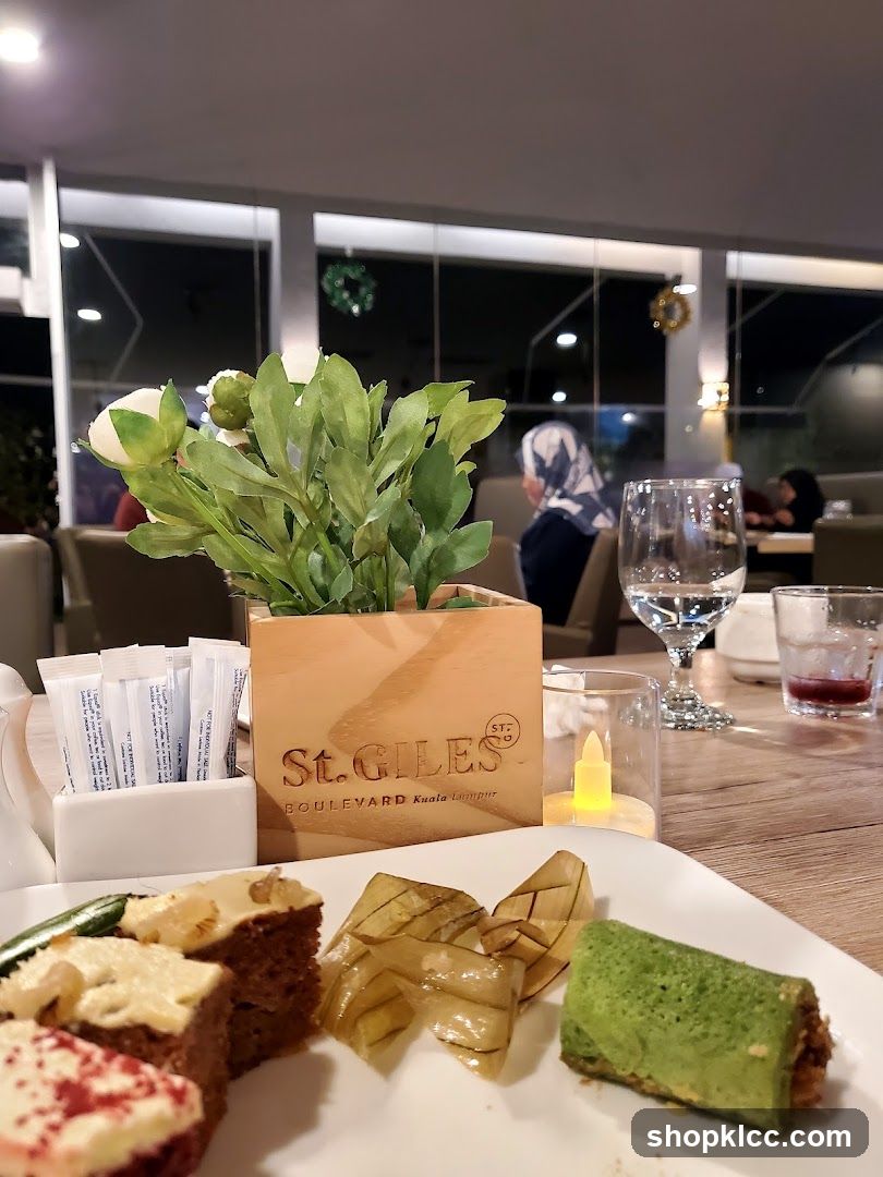 Dessert Platter at St. Giles Boulevard Kuala Lumpur