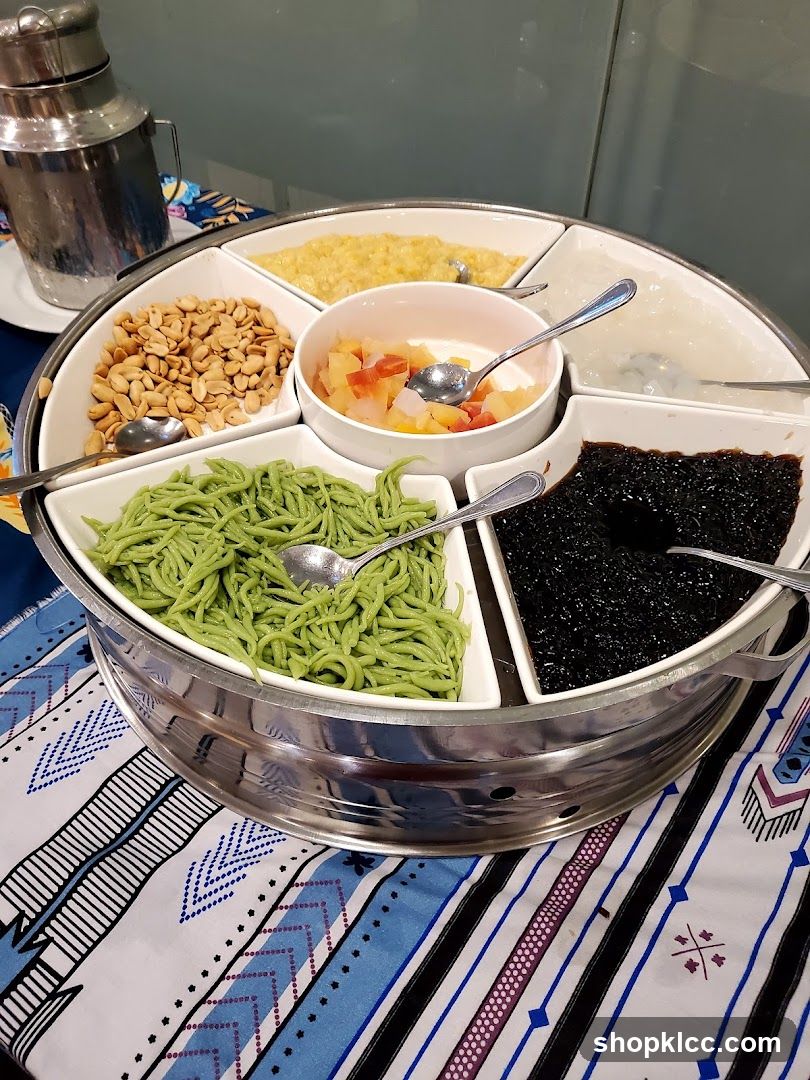 Dessert Toppings Display