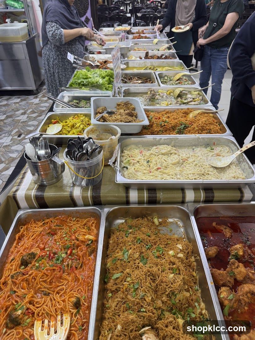 Buffet Food Display