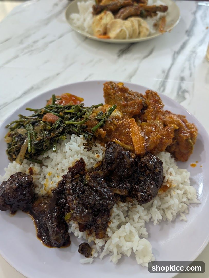 Rice with Curried Dishes