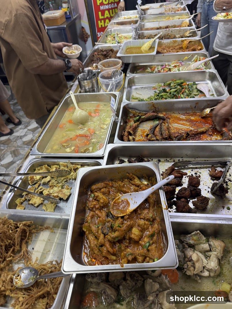 Buffet Food Display