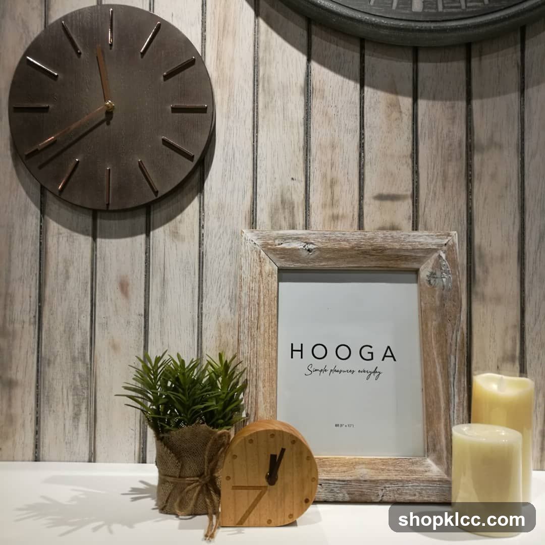 Decorative items on a shelf