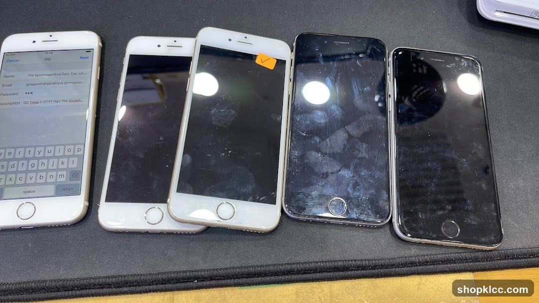 Five iPhones