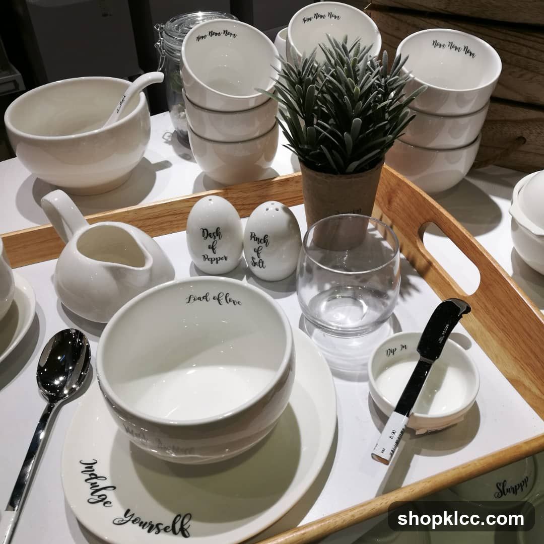 Tableware Display