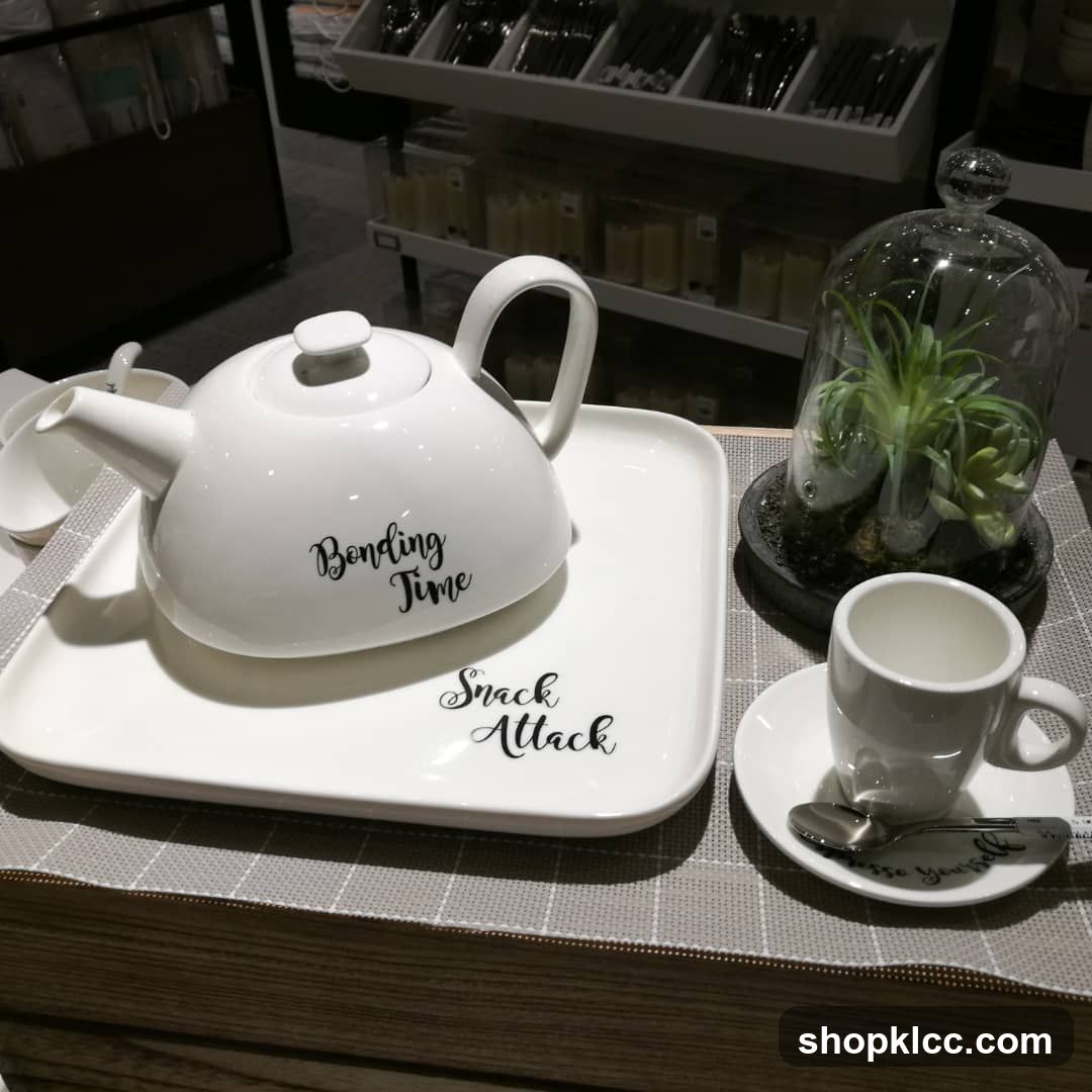 Tea Set Display