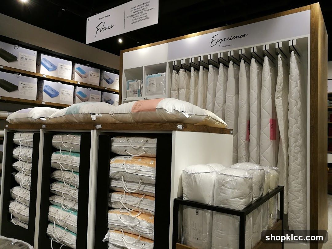 Bedding Store Display