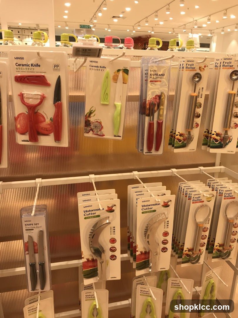 Kitchen Utensils Display