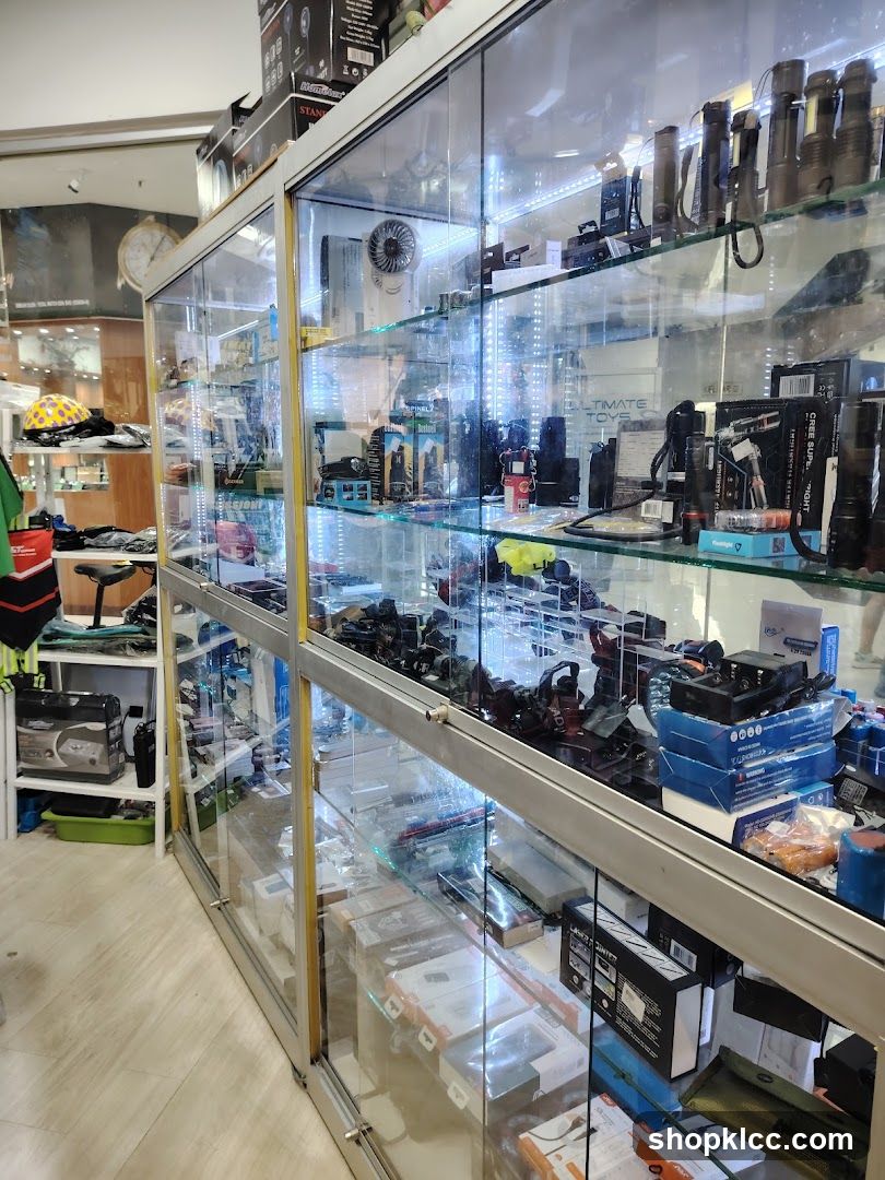 Store Display of Electronics and Accessories