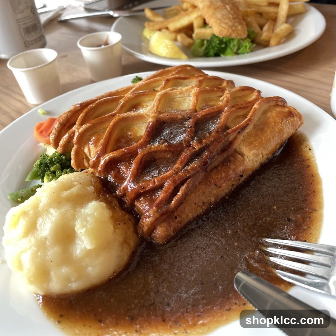 Savory Pie with Mashed Potatoes and Gravy