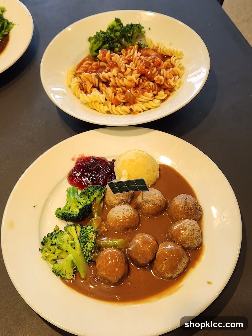Meatballs and Pasta