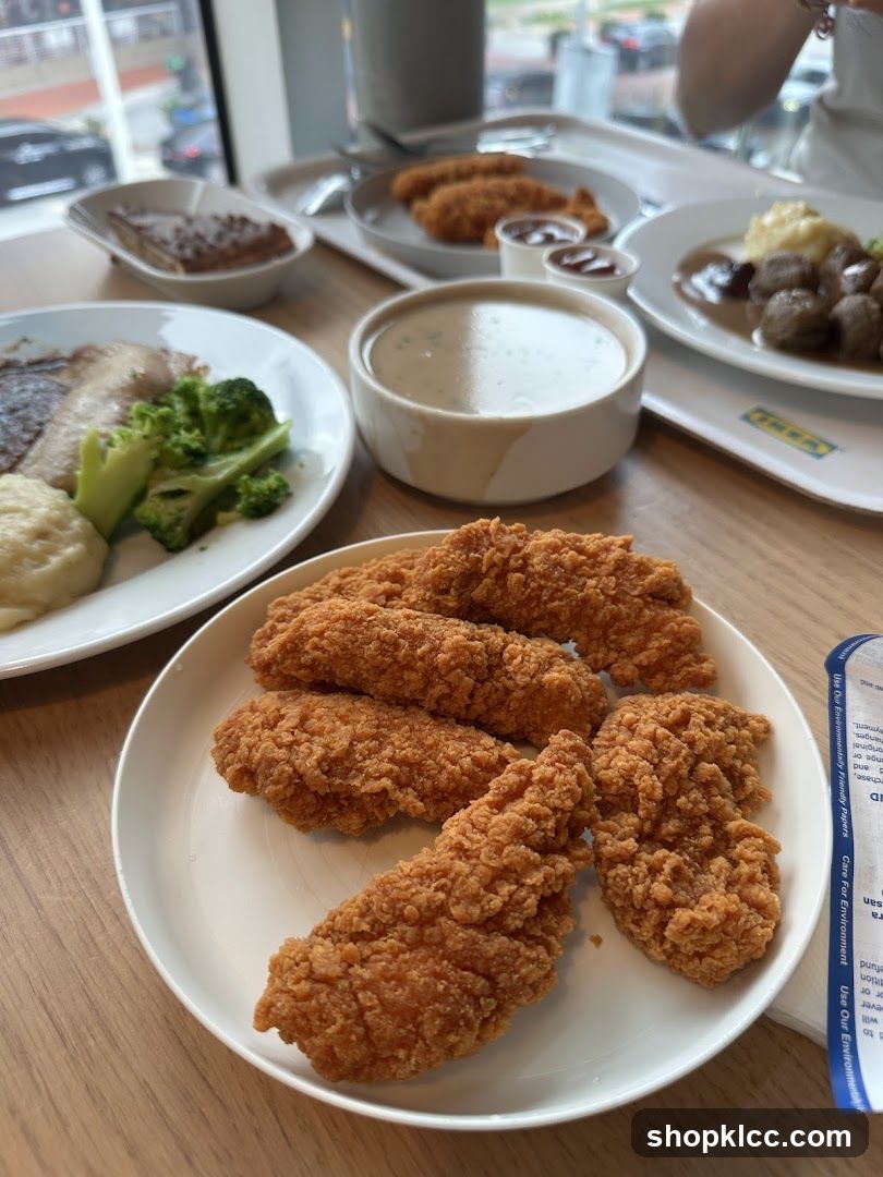 Fried Chicken Strips and Sides