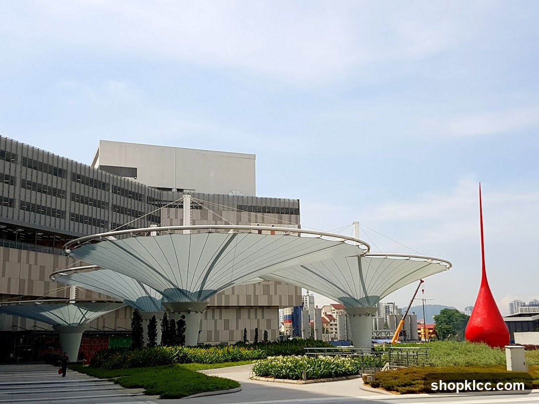 Modern Building with Sculptural Elements