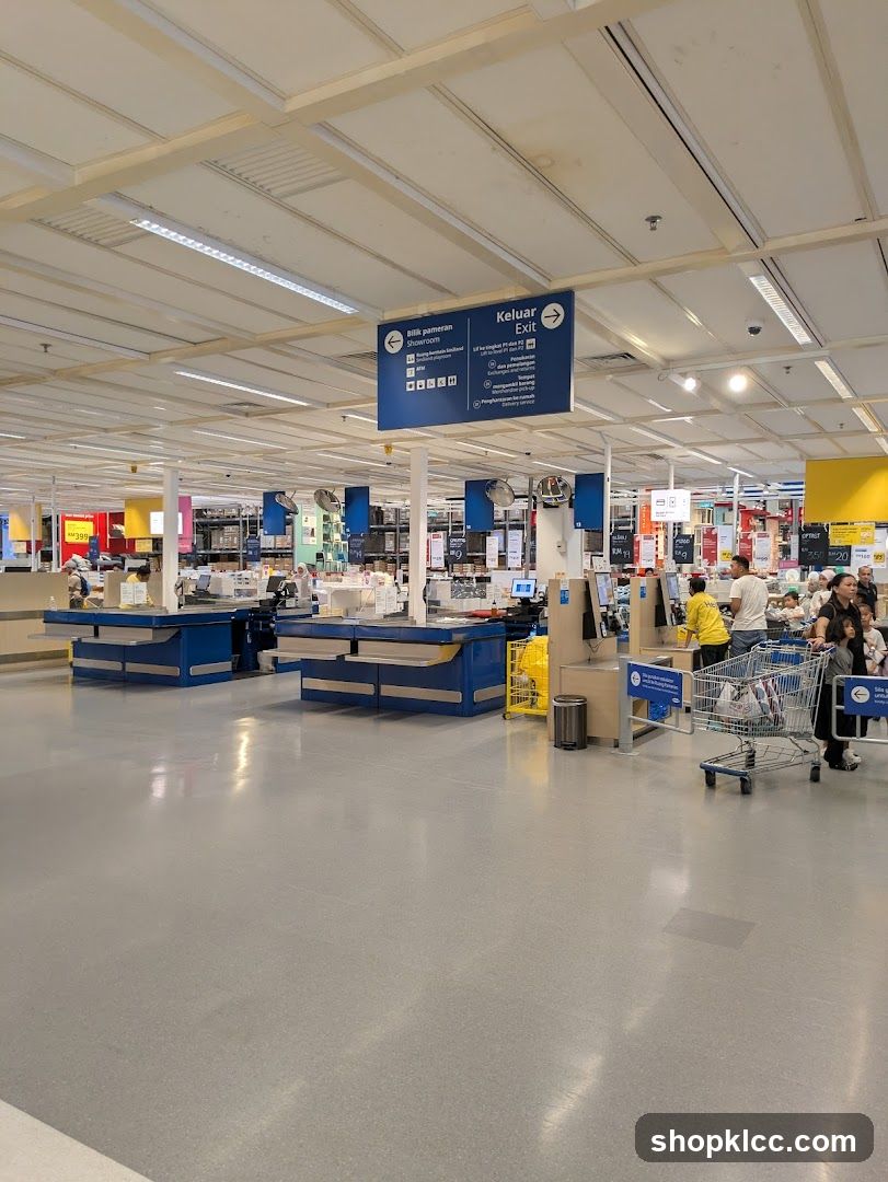Checkout Area