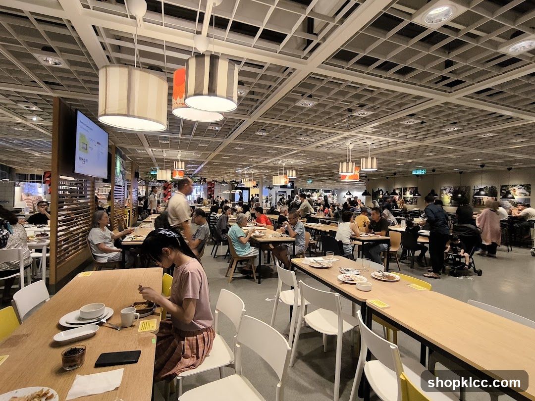 Busy Restaurant Dining Area
