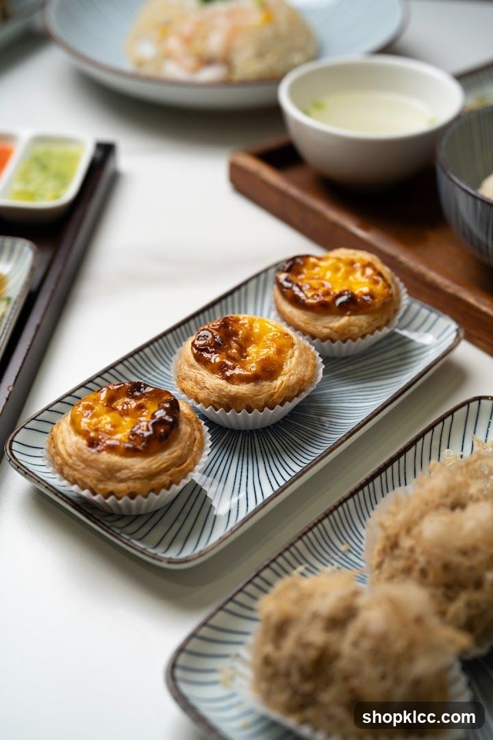 Egg Tarts and Fried Taro Balls
