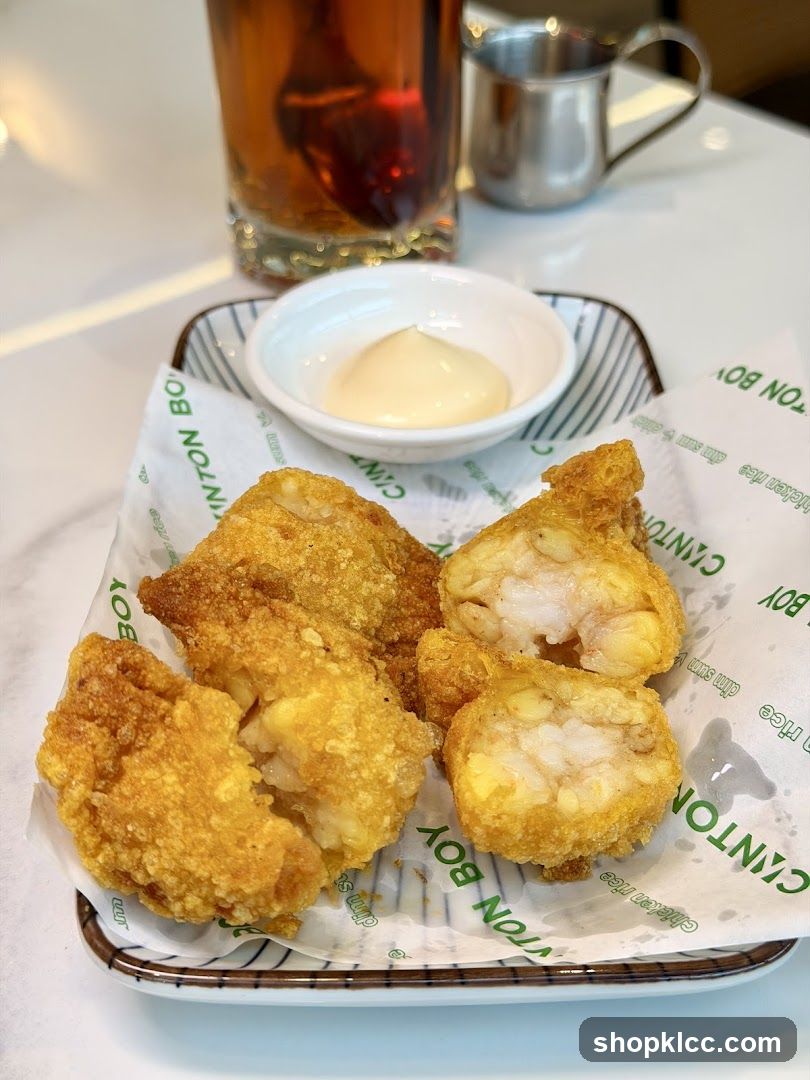 Fried Food with Dip and Drink
