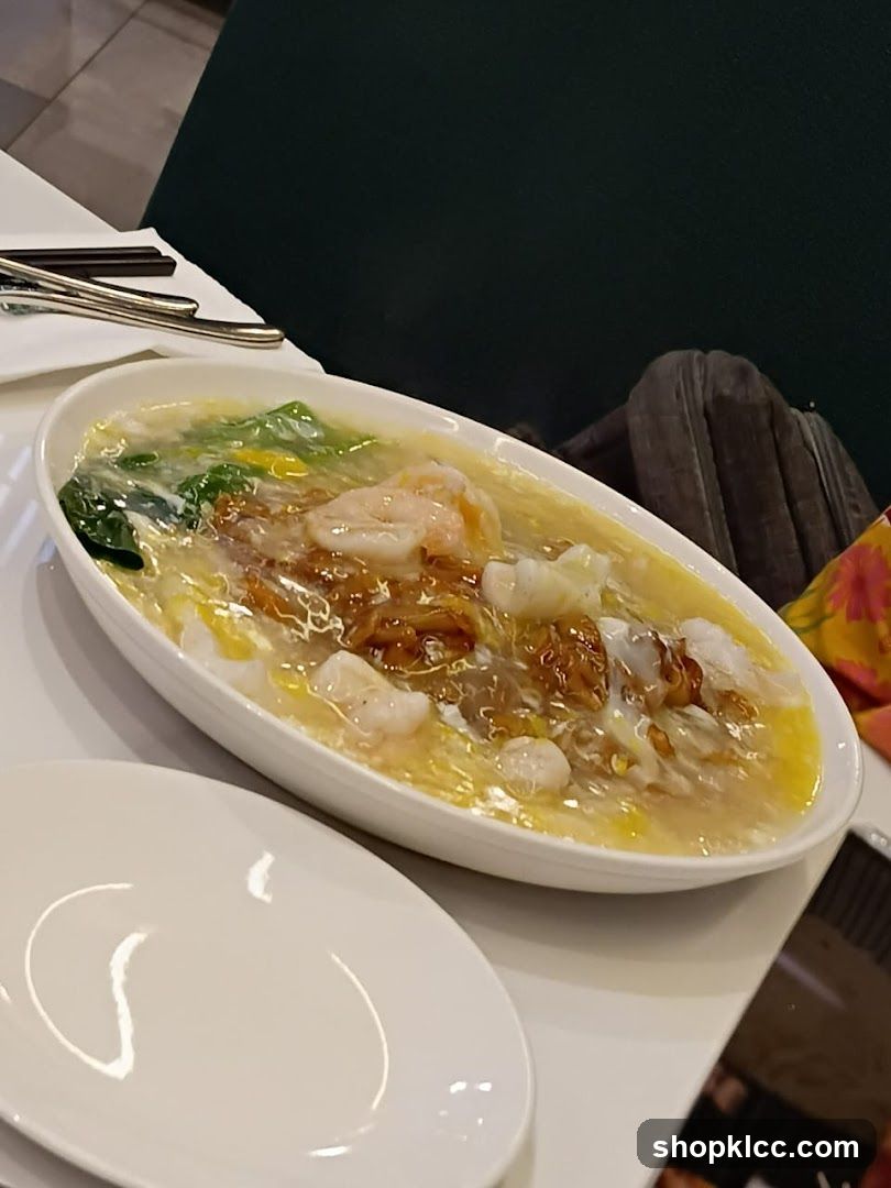 Seafood Noodle Dish