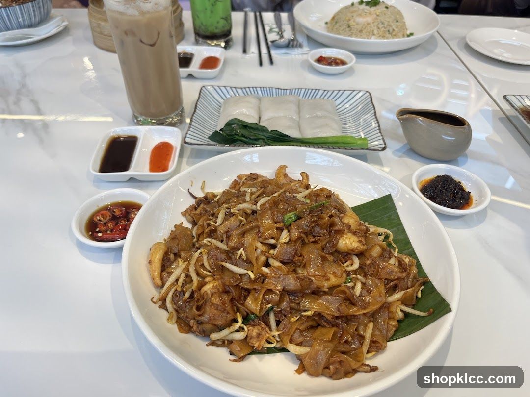 Table with Asian Food