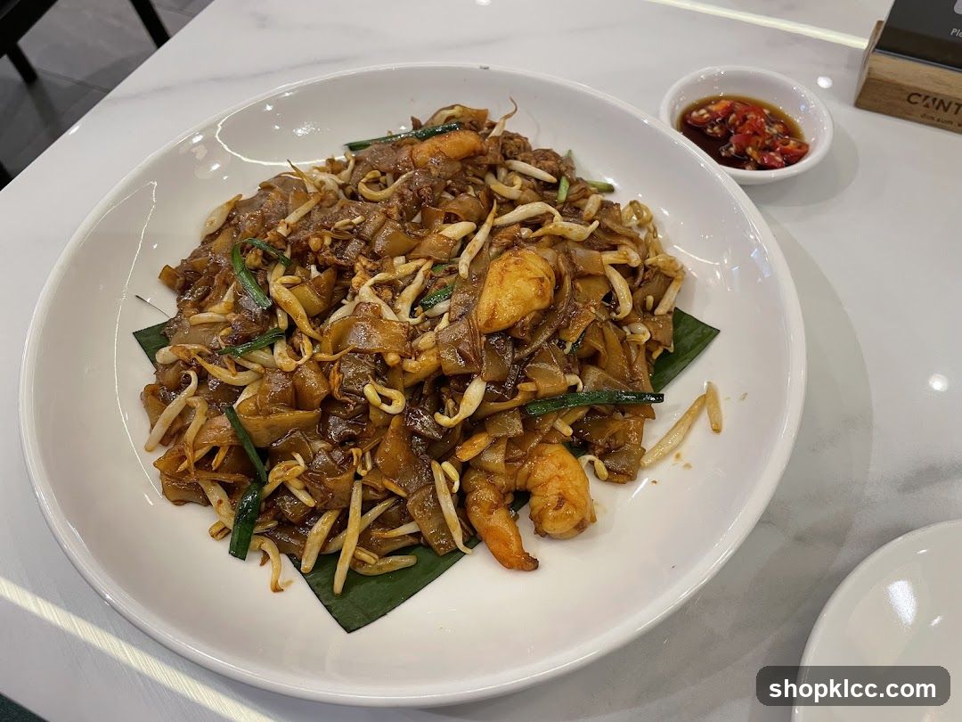 Char Kway Teow with Shrimp