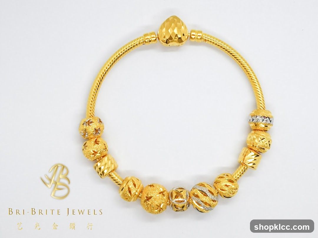 Gold Charm Bracelet