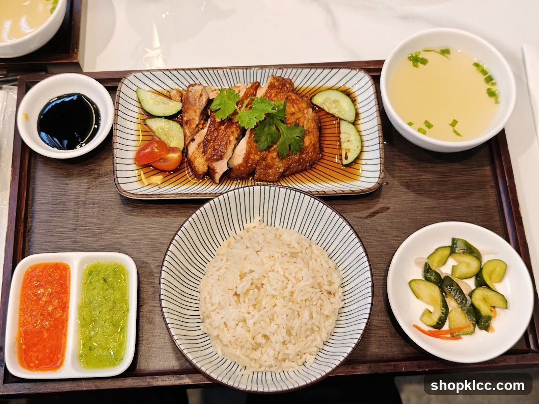 Hainanese Chicken Rice