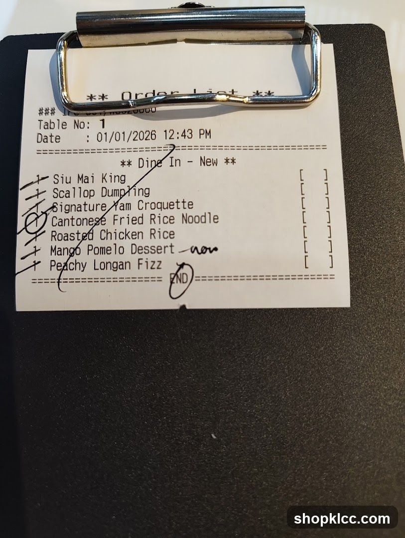 Order List